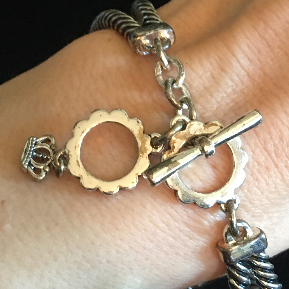 Silver Twisted Rope Bracelet - Picture 6 of 10